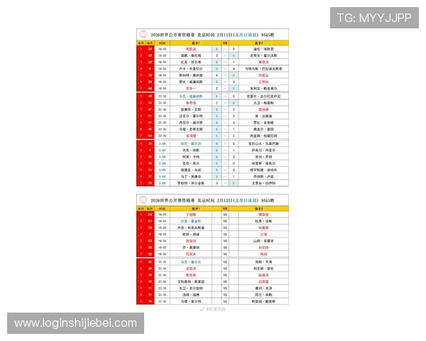 2026年世界杯比赛时间表最新更新，帮助球迷提前掌握每场比赛时间